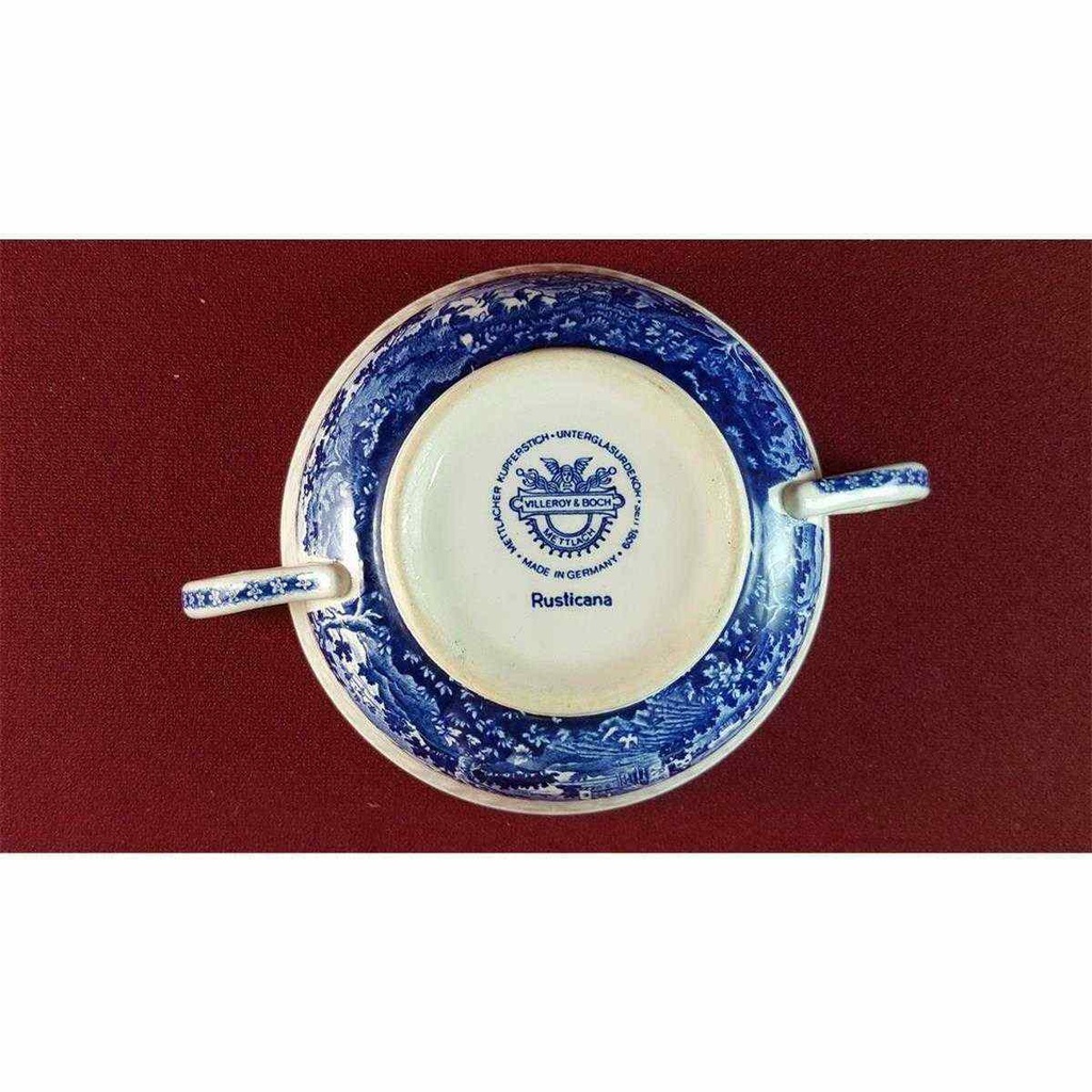 [45815699] Suppentasse Villeroy & Boch Rusticana Blau gebraucht - gut Bild 7