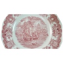 [45815709] Speiseteller Essteller 25,5 cm Bristol Hull Ramsgate Historical Ports of England Rot gebraucht - akzeptabel Bild 2