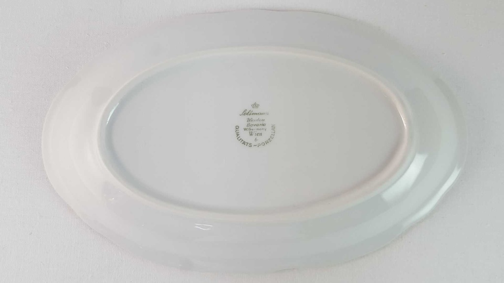 [45815712] Sauciere mit Teller 2tlg Seltmann Weiden Wien Moosrose 26477 gebraucht - sehr gut Bild 8