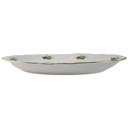 [45815715] Servierplatte Speiseplatte Fleischplatte Steakplatte 32x22 cm Seltmann Weiden Wien Moosrose 26477 gebraucht - akzeptabel Bild 2