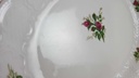 [45815715] Servierplatte Speiseplatte Fleischplatte Steakplatte 32x22 cm Seltmann Weiden Wien Moosrose 26477 gebraucht - akzeptabel Bild 4