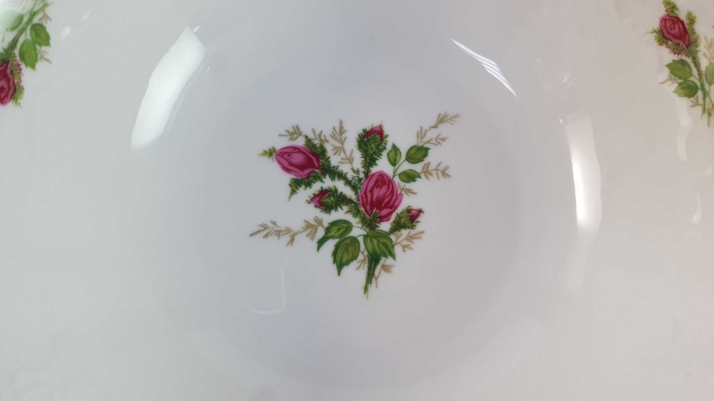 [45815716] Schüssel 20,5 cm Seltmann Weiden Wien Moosrose 26477 gebraucht - sehr gut Bild 2