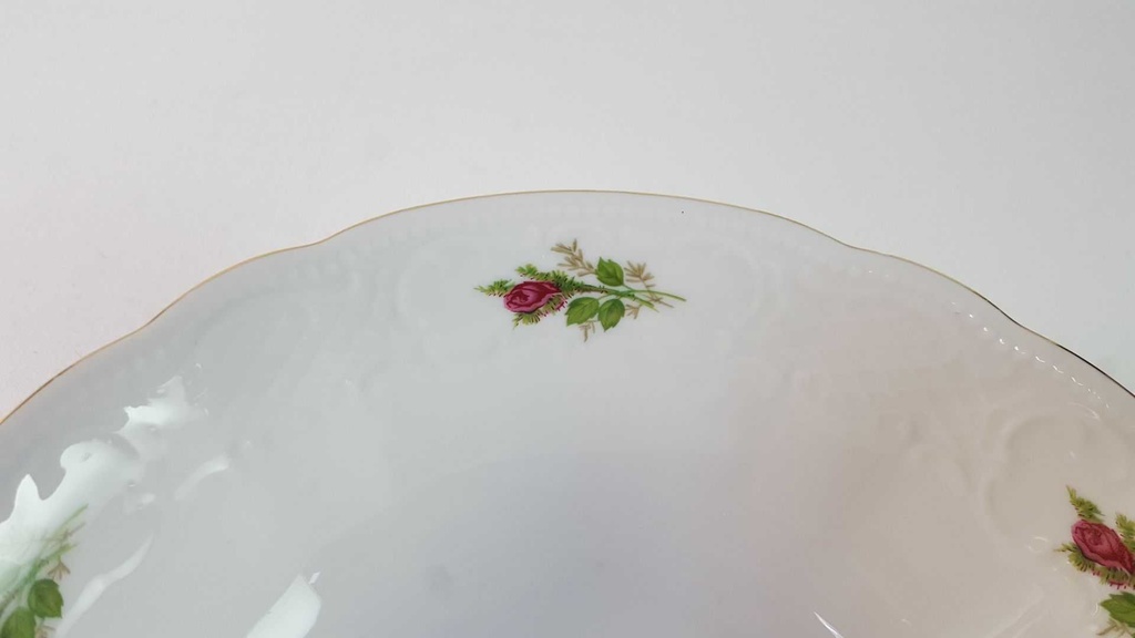 [45815716] Schüssel 20,5 cm Seltmann Weiden Wien Moosrose 26477 gebraucht - sehr gut Bild 3