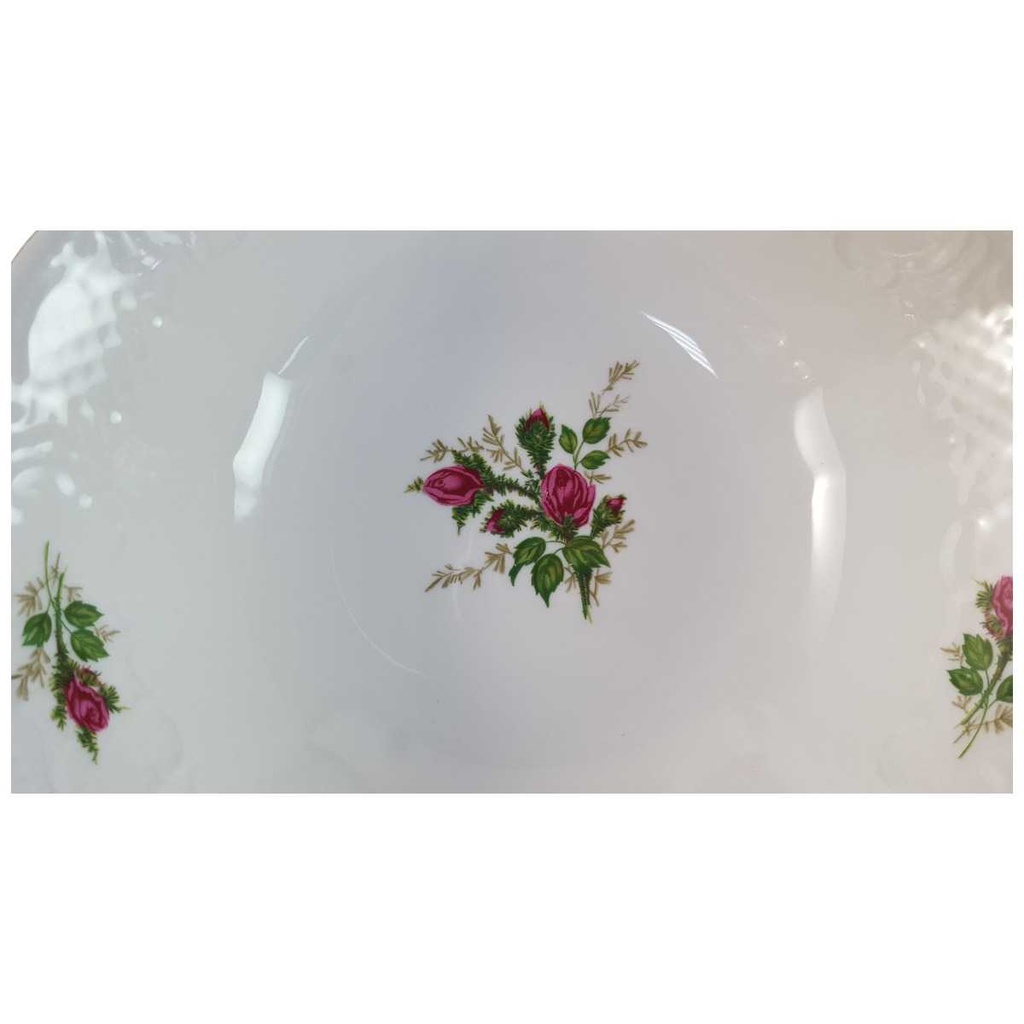 [45815717] Schüssel Servierschüssel 23,5 cm Seltmann Weiden Wien Moosrose 26477 gebraucht - akzeptabel Bild 2