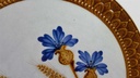 [45815719] Tortenplatte Tortenständer auf Fuß Schramberg Kornblume gebraucht - gut Bild 4