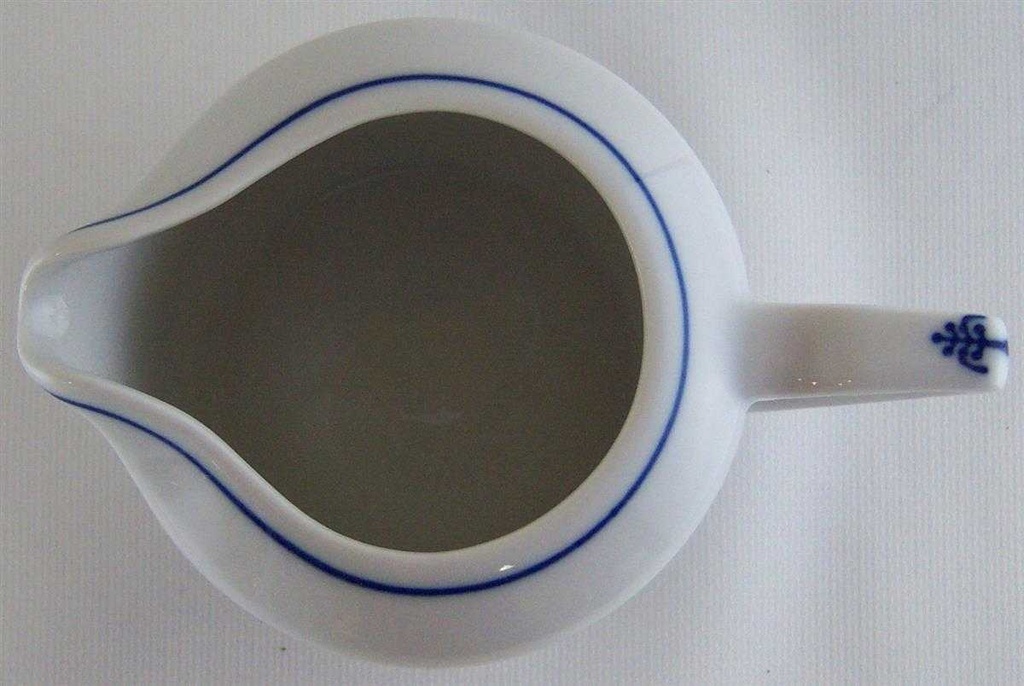 [4581572] Milchkännchen Jaeger & Co Indisch Blau Strohblume Original Saks gebraucht - sehr gut Bild 2