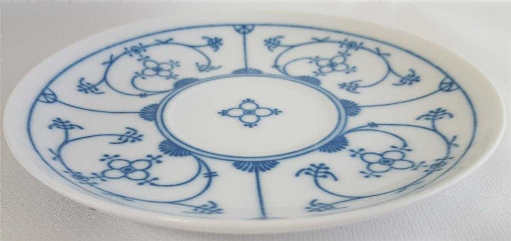 [4581573] Untertasse für Kaffee 13,8 cm Jaeger & Co Indisch Blau Strohblume gebraucht - gut Bild 2
