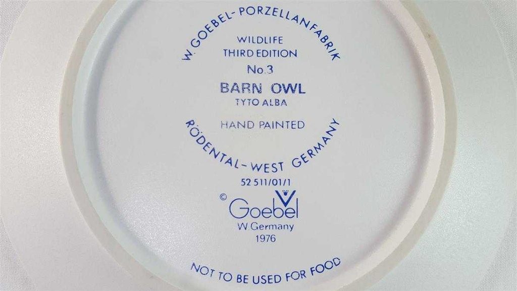 [45815730] Wandteller Sammelteller Goebel gebraucht - gut Bild 7