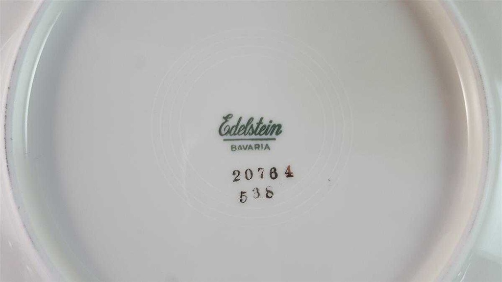 [45815731] Kuchenteller Dessertteller Frühstücksteller 19,8 cm Edelstein Bavaria Gräser 20764 Elfenbein gebraucht - akzeptabel Bild 6