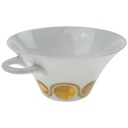 [45815742] Suppentasse Suppenbecher Golddekor Hutschenreuther weiß braun gebraucht - sehr gut Bild 2