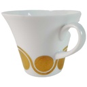[45815746] Kaffeetasse Tasse Golddekor Hutschenreuther weiß braun gebraucht - sehr gut Bild 2