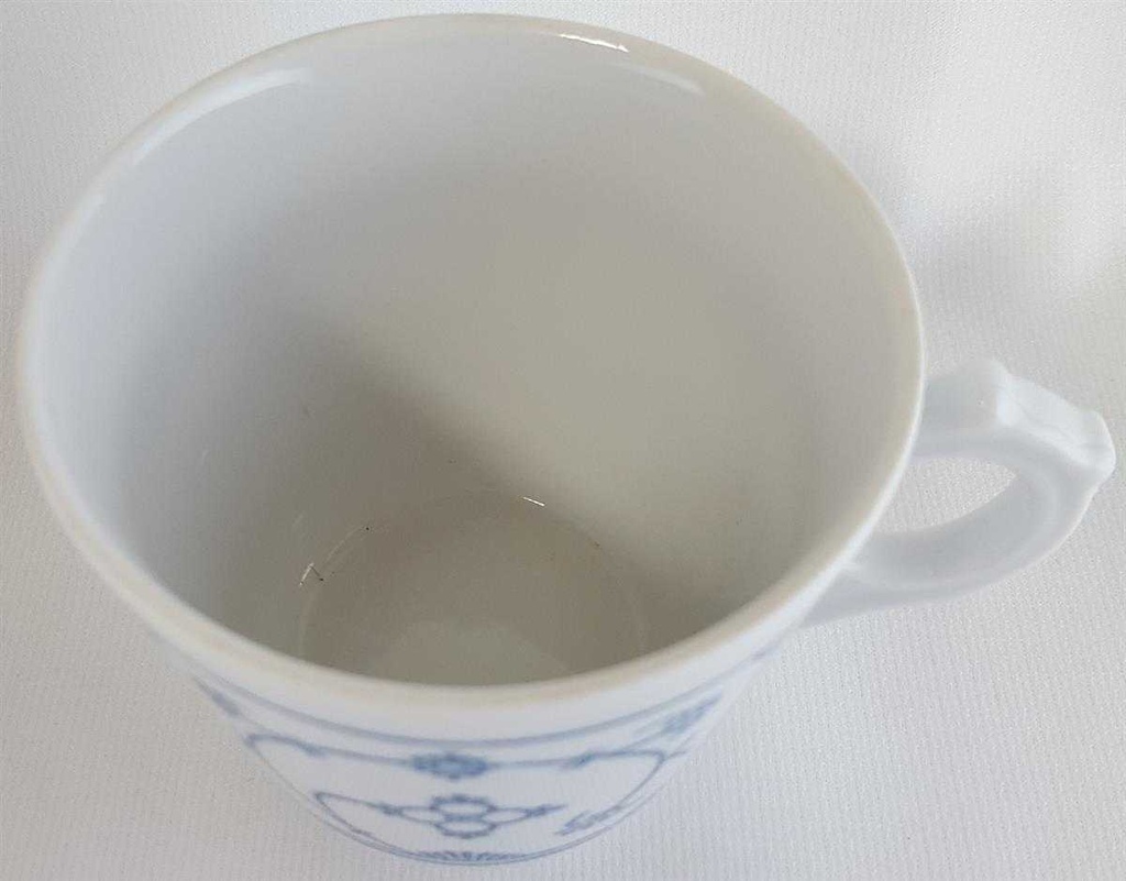 [4581575] Kaffeetasse Tasse Jaeger & Co Indisch Blau Strohblume gebraucht - sehr gut Bild 2