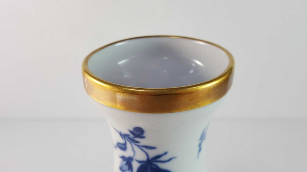 [45815753] Vase Dekorative Goldrand 18,3 cm Jaeger & Co gebraucht - gut Bild 4