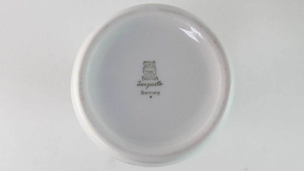 [45815753] Vase Dekorative Goldrand 18,3 cm Jaeger & Co gebraucht - gut Bild 6