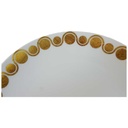 [45815755] Kuchenteller Dessertteller Golddekor 20 cm Hutschenreuther weiß braun gebraucht - gut Bild 2