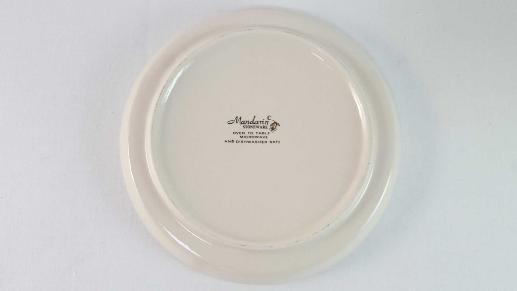 [45815756] Suppentasse mit Untertasse Mandarin Stoneware Gänsedekor gebraucht - gut Bild 6