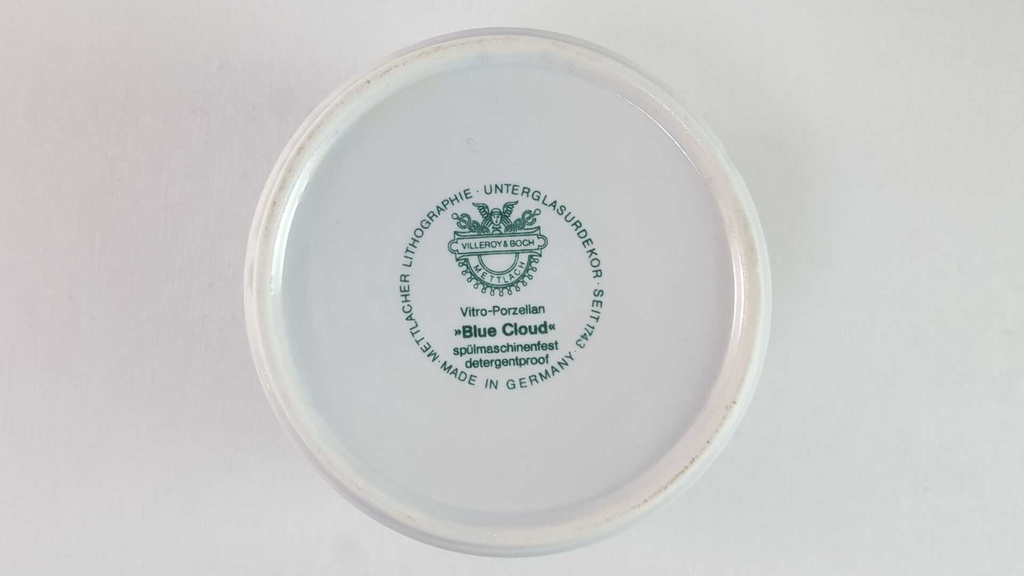 [45815774] Zuckerdose Villeroy & Boch Blue Cloud gebraucht - sehr gut Bild 5
