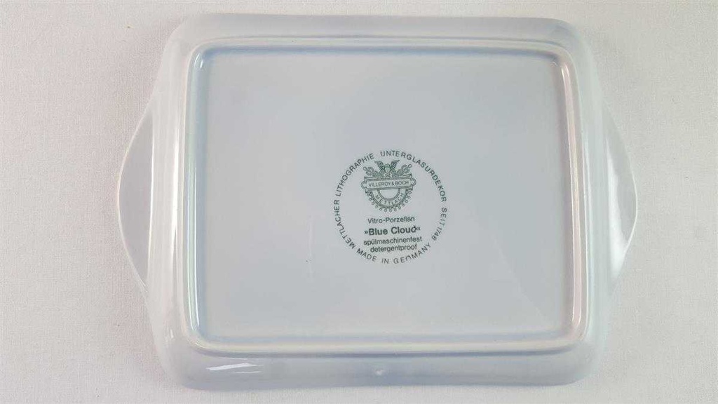 [45815776] Butterplatte Villeroy & Boch Blue Cloud gebraucht - gut Bild 4