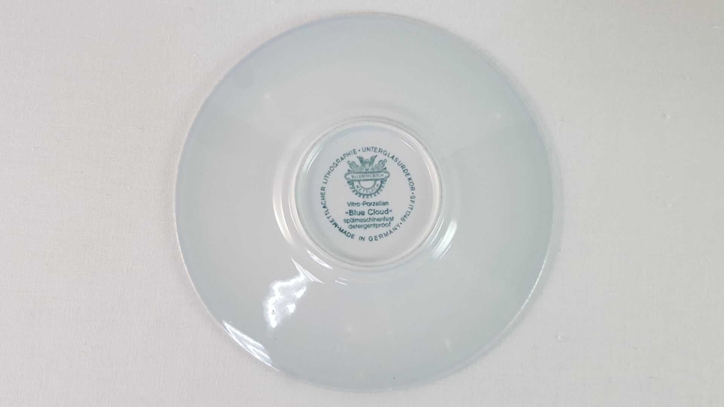 [45815780] Untertasse für Kaffee 15 cm Villeroy & Boch Blue Cloud gebraucht - gut Bild 3