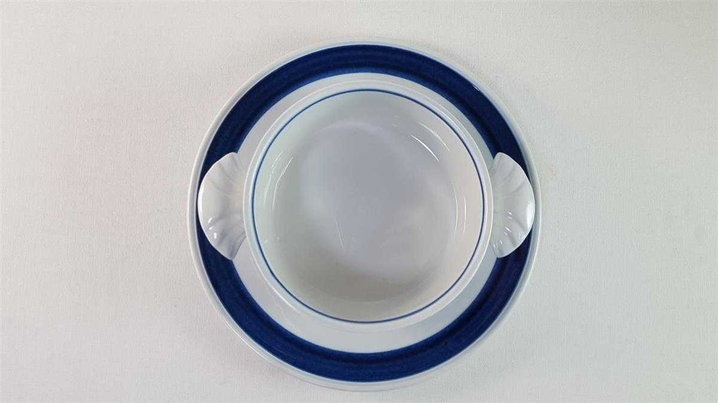 [45815782] Suppentasse mit Untertasse Villeroy & Boch Blue Cloud gebraucht - sehr gut Bild 3