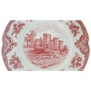 [45815790] Speiseteller Essteller groß 27 cm Johnson Bros Old Britain Castles Rot gebraucht - gut Bild 2