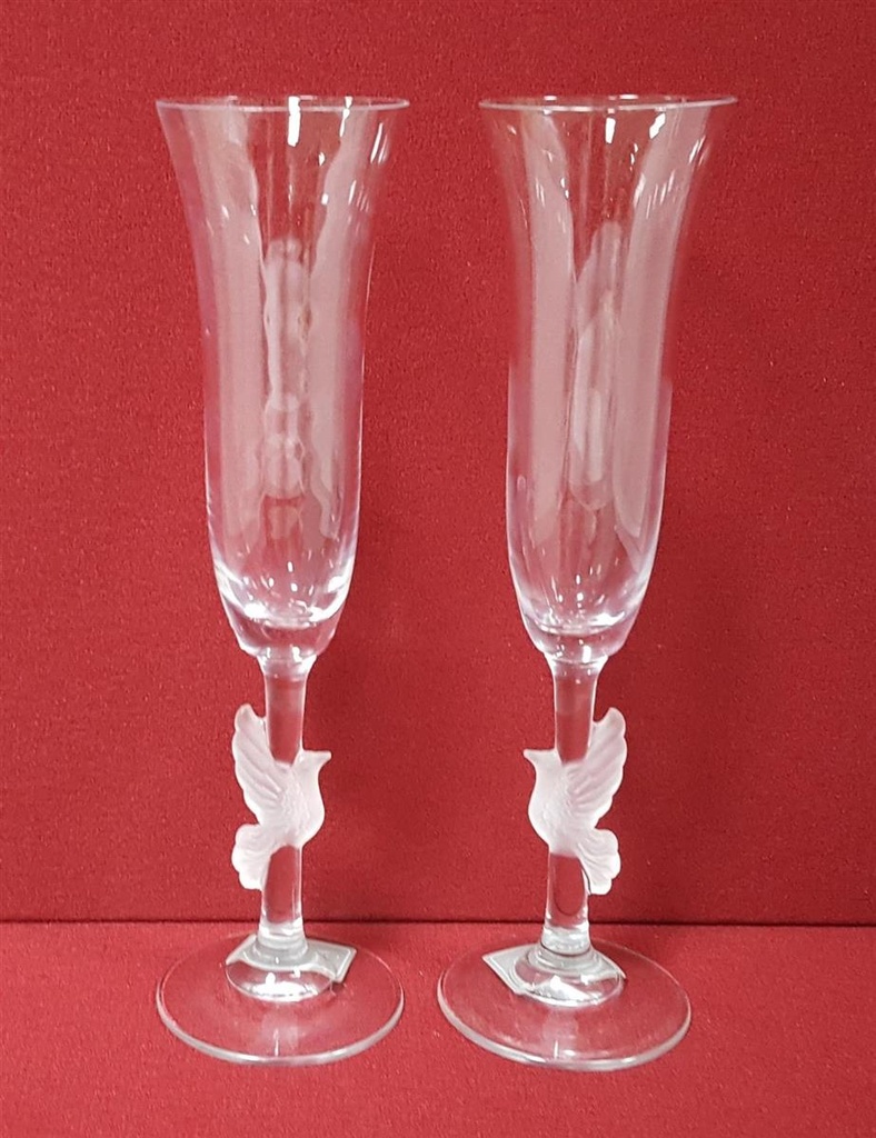 [45815797] Wedding Gläser 25,1 cm Dorham Transparent gebraucht - sehr gut Bild 3