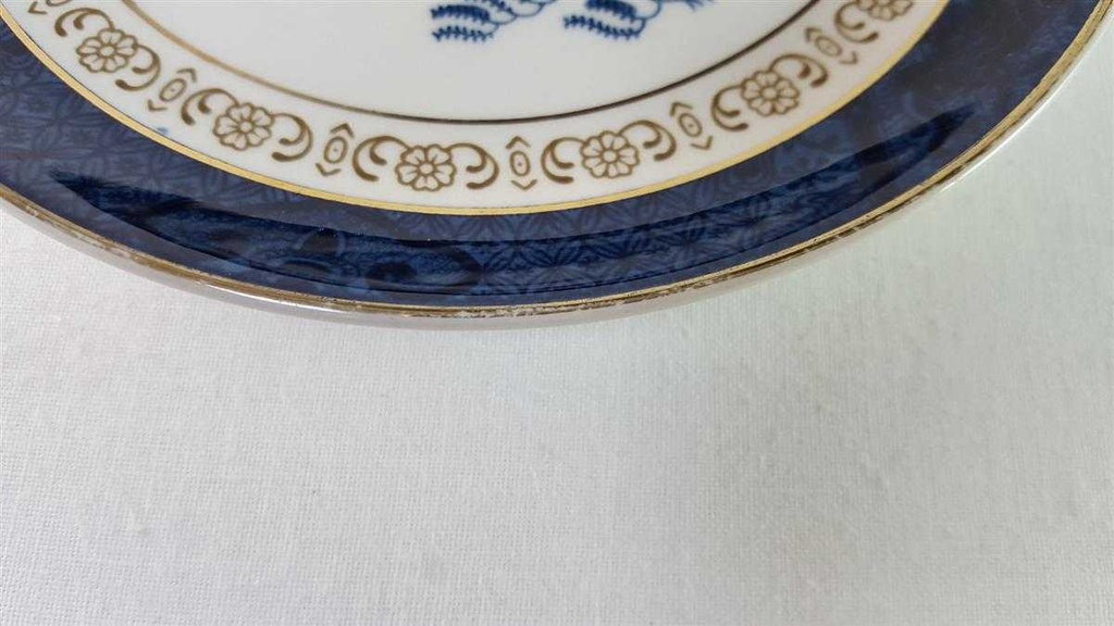 [45815803] Suppentasse mit Untertasse N.K.T. Japan Double Phoenix gebraucht - gut Bild 12