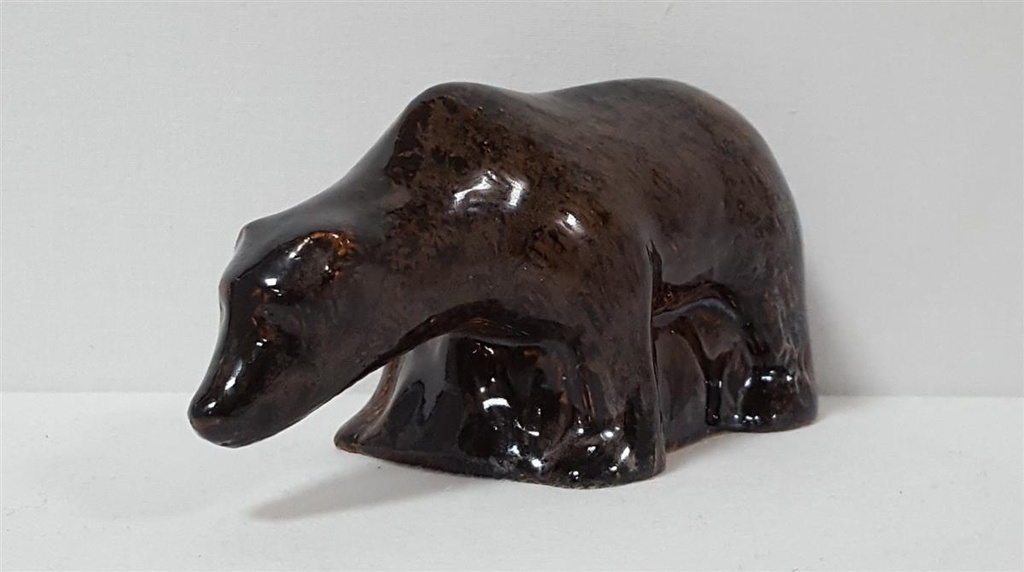 [45815808] Bär Figur Porzellan L 14 cm Bild 4
