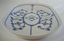 [2119111] Beilagenplatte 24x14,5 cm Jaeger & Co Indisch Blau Strohblume Original Saks gebraucht - sehr gut Bild 2