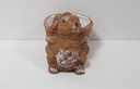 [45815833] Figur Skulptur Osterhase mit Korb Keramik braun Deko H 8 cm Bild 5