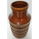 [4581585] Blumenvase Bodenvase 45,3 cm Jasba Reliefdekor Braun gebraucht - sehr gut Bild 3