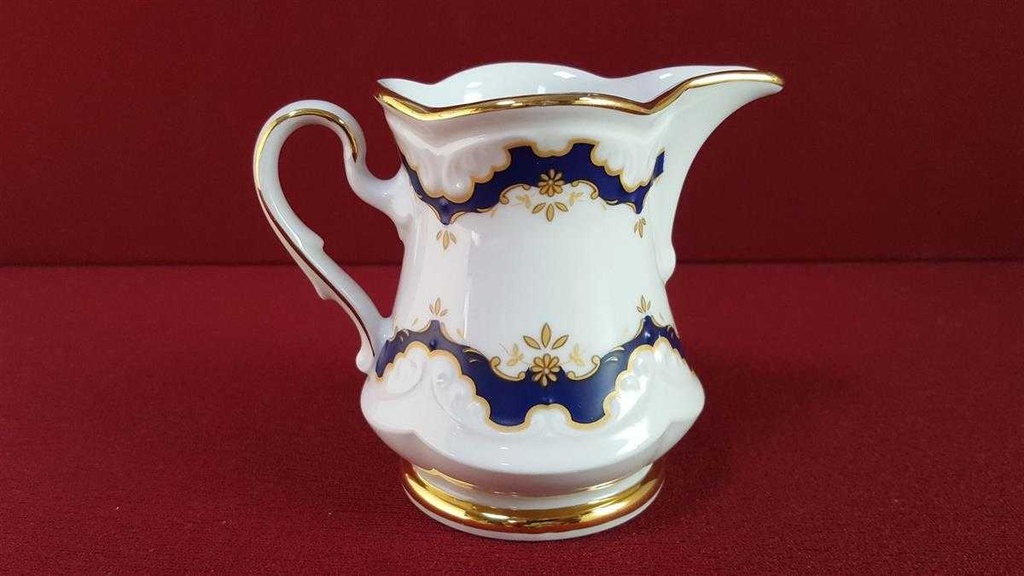 [45815852] Milchkännchen Golddekor Winterling Marktleuthen Kobaltblau Blau gebraucht - gut Bild 3