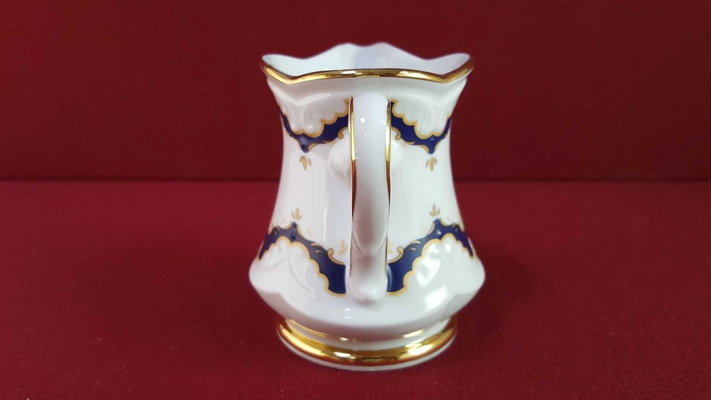 [45815852] Milchkännchen Golddekor Winterling Marktleuthen Kobaltblau Blau gebraucht - gut Bild 4