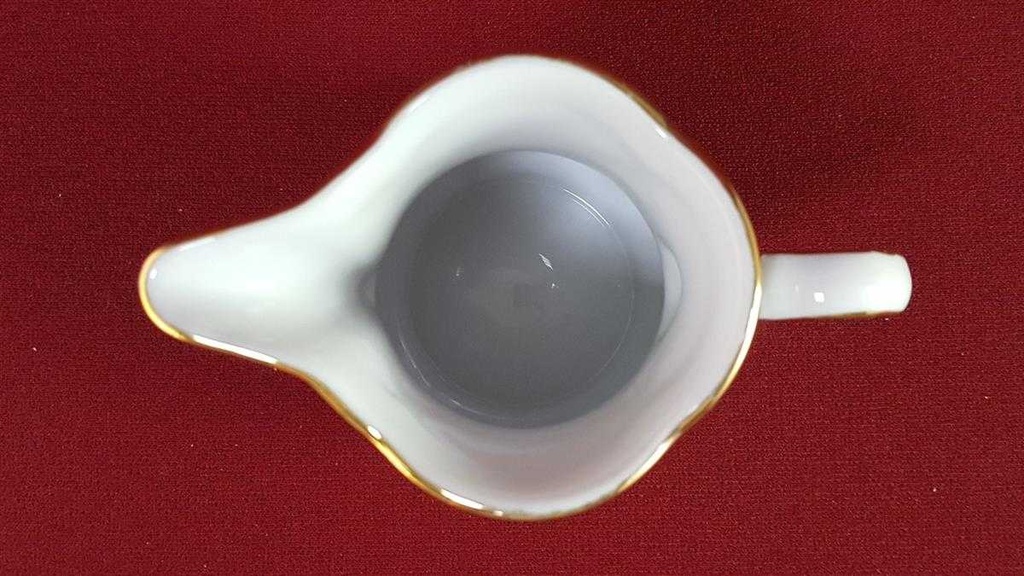 [45815852] Milchkännchen Golddekor Winterling Marktleuthen Kobaltblau Blau gebraucht - gut Bild 5