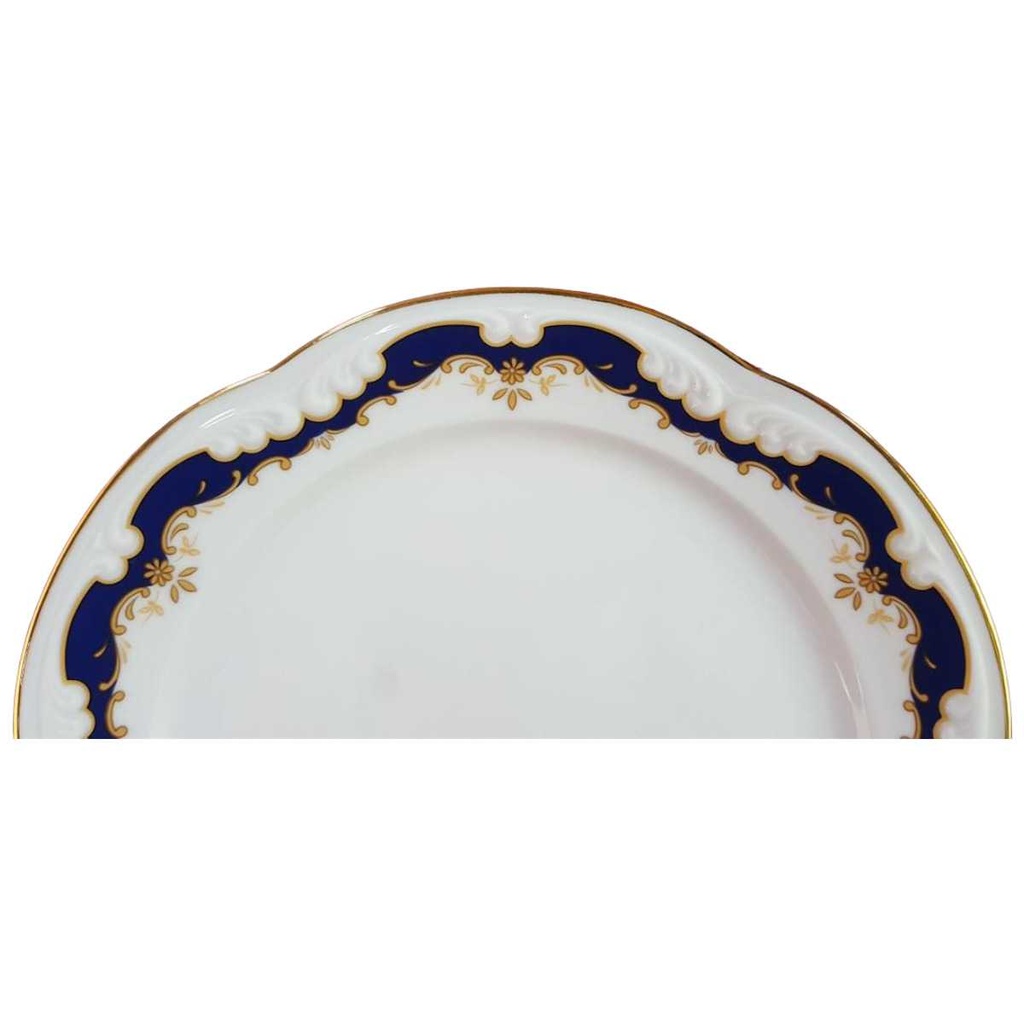 [45815853] Kuchenteller Golddekor 19,5 cm Winterling Marktleuthen Kobaltblau Blau gebraucht - gut Bild 2
