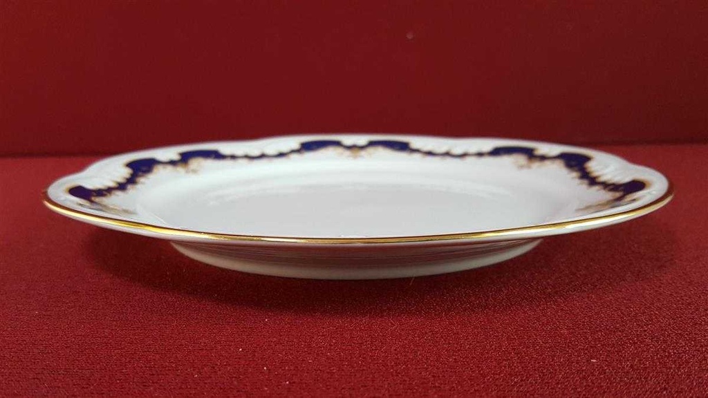 [45815853] Kuchenteller Golddekor 19,5 cm Winterling Marktleuthen Kobaltblau Blau gebraucht - gut Bild 4