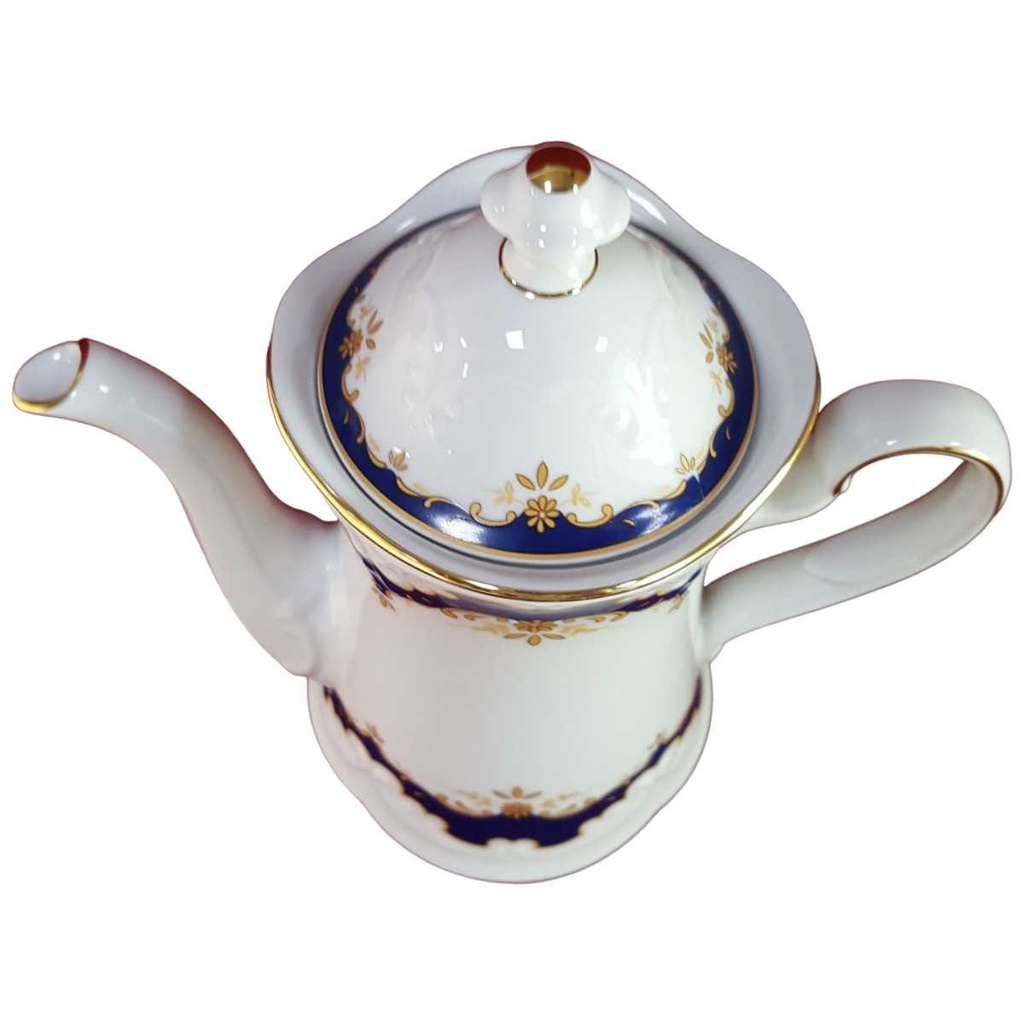 [45815856] Kaffeekanne Golddekor 1,3 L Winterling Marktleuthen Kobaltblau Blau gebraucht - sehr gut Bild 2