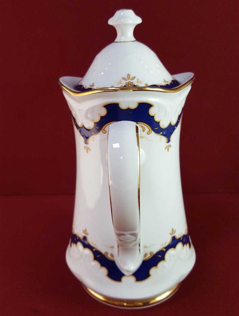 [45815856] Kaffeekanne Golddekor 1,3 L Winterling Marktleuthen Kobaltblau Blau gebraucht - sehr gut Bild 8