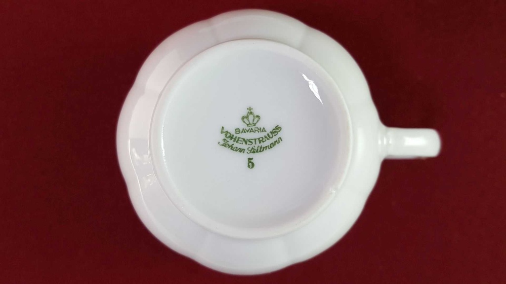 [45815861] Kaffeetasse mit Untertasse Tasse & Seltmann Weiden Vohenstrauß gebraucht - gut Bild 4