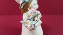 [45815862] Figur Handarbeit Einzelteile Achatit Mädchen mit Blumen gebraucht - gut Bild 3