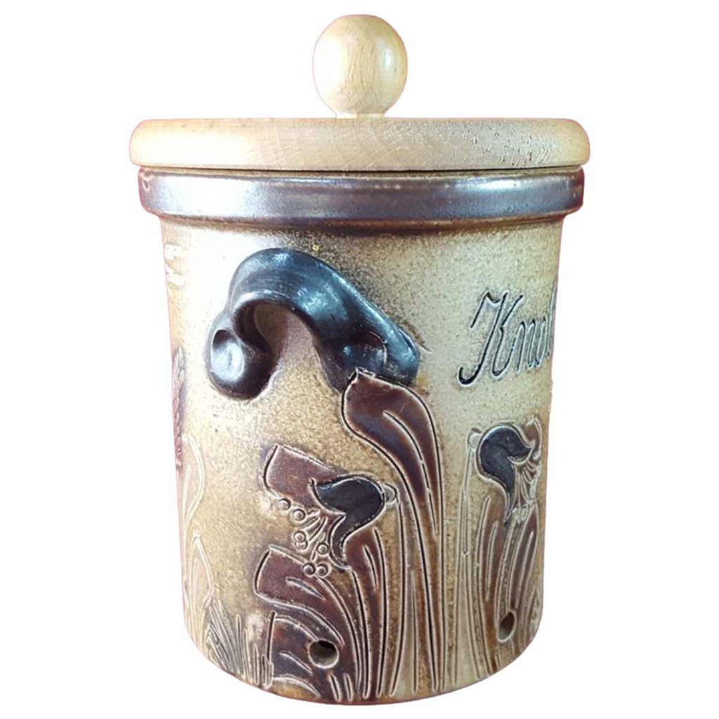 [45815876] Vorratsdose mit Holzdeckel Knoblauch Formano gebraucht - gut Bild 2