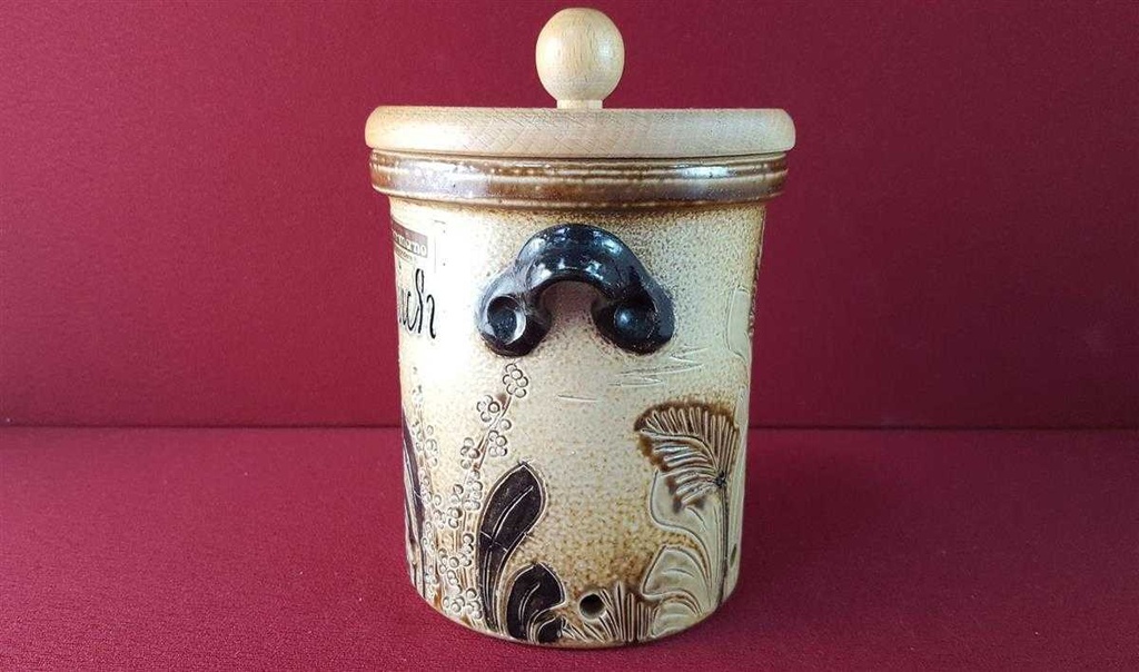 [45815876] Vorratsdose mit Holzdeckel Knoblauch Formano gebraucht - gut Bild 4