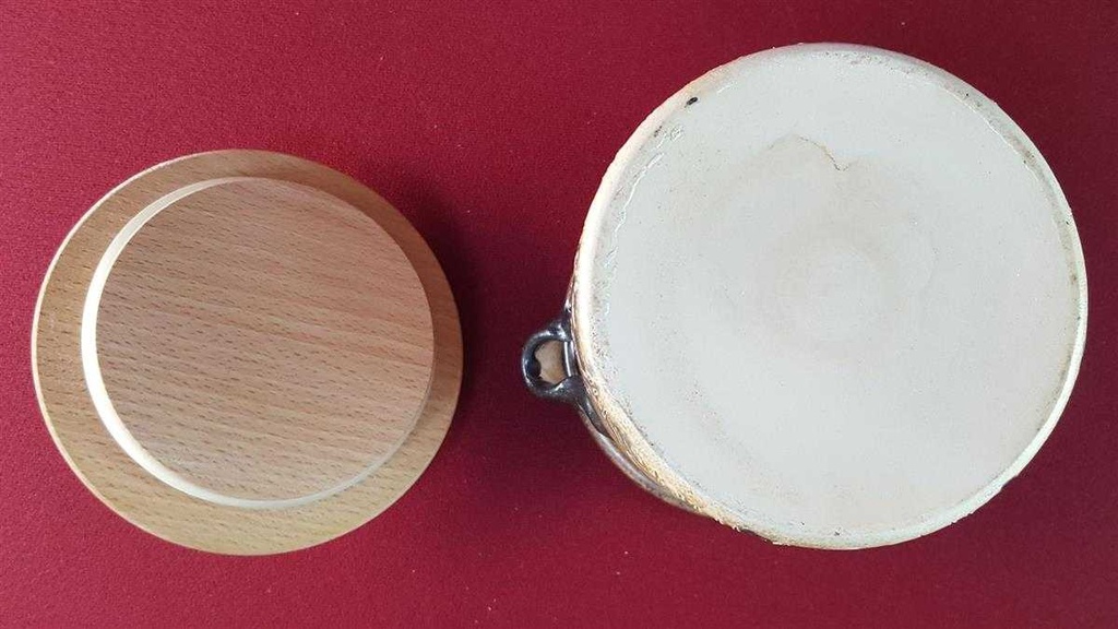 [45815876] Vorratsdose mit Holzdeckel Knoblauch Formano gebraucht - gut Bild 7