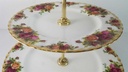[45815884] Etagere 3stöckig Royal Albert Old Country Roses gebraucht - gut Bild 4