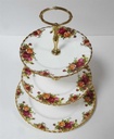 [45815884] Etagere 3stöckig Royal Albert Old Country Roses gebraucht - gut Bild 6