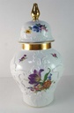 [45815910] Deckelvase Royal KPM Bavaria bunte Blumen gebraucht - gut Bild 3