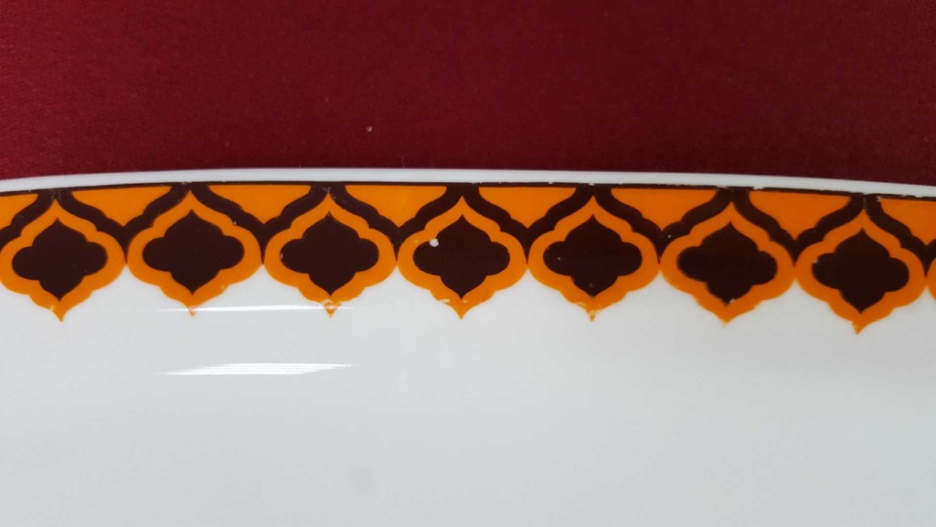 [45815912] Königskuchenplatte 36,5x22,5 cm Melitta gebraucht - akzeptabel Bild 5