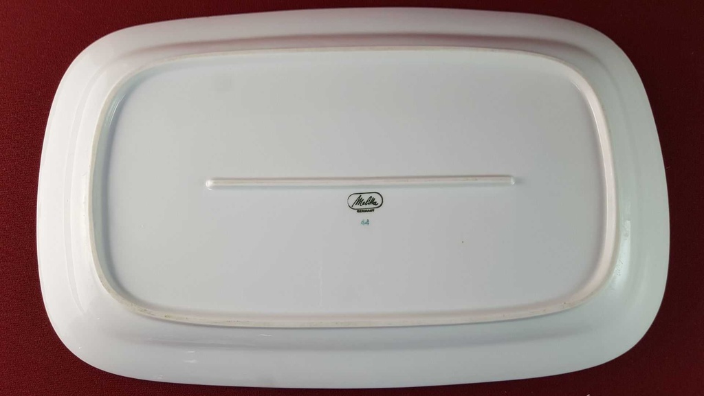 [45815912] Königskuchenplatte 36,5x22,5 cm Melitta gebraucht - akzeptabel Bild 7