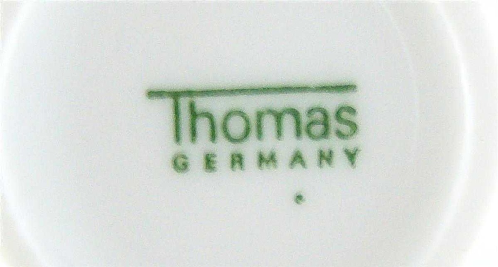 [4581592] Zuckerdose Thomas Porzellan Lanzette Platinrand gebraucht - sehr gut Bild 3