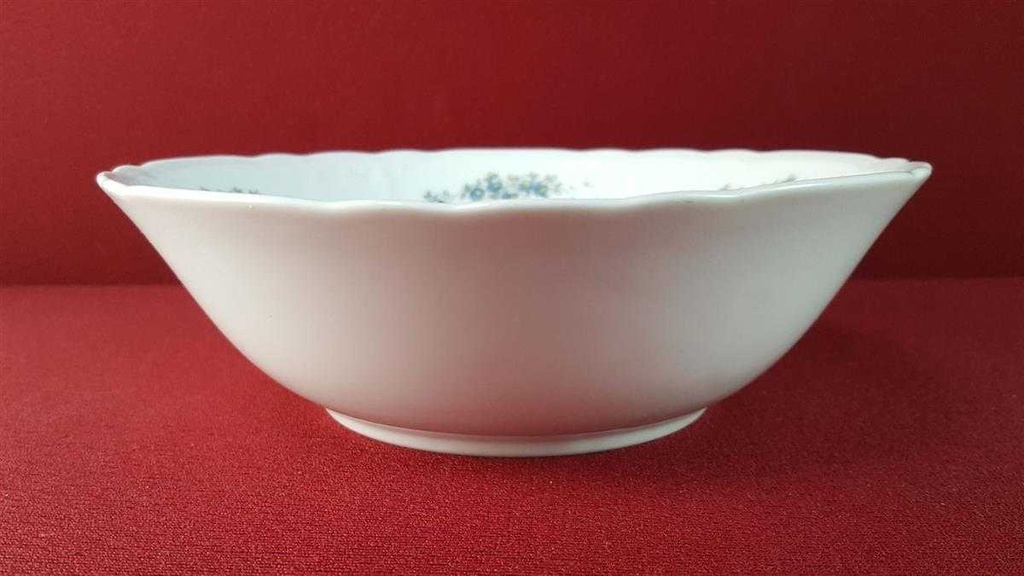 [45815924] Schüssel Servierschüssel 20,3 cm Seltmann Weiden Julia Blaue Margeritenranke gebraucht - gut Bild 6